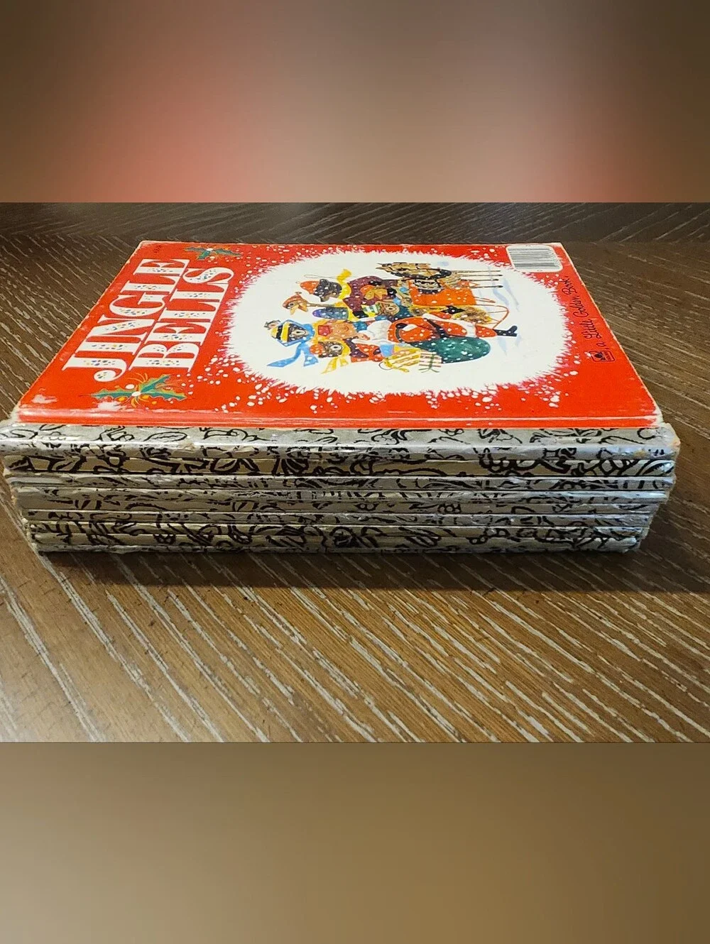 Lot Of 9 Christmas Little Golden Books